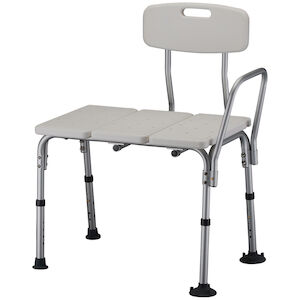 Transfer Bench with Detachable Back